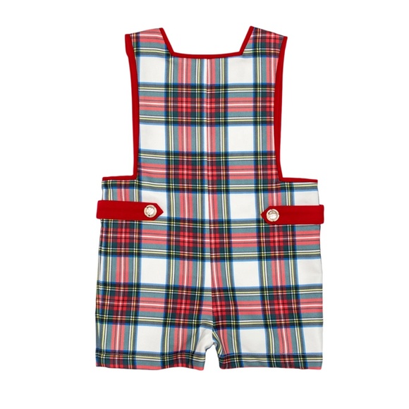 Henry Duvall James Henry Jon Jon and Peter Pan Shirt in Townsend Tartan, NWOT - Picture 3 of 15